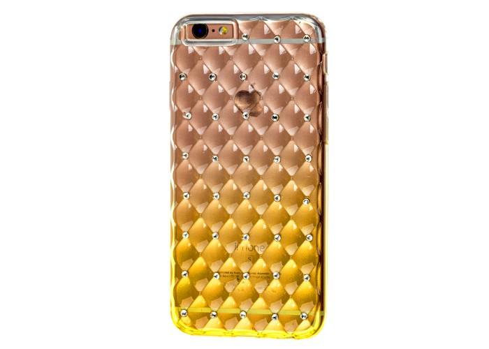 Чехол Gellin для iPhone 6 gradient прозрачно желтый