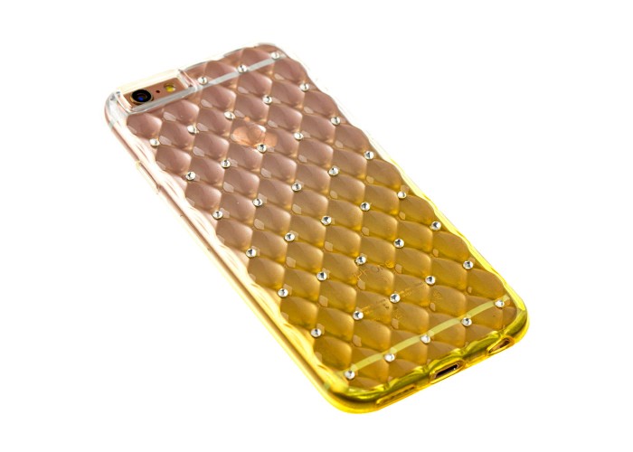 Чехол Gellin для iPhone 6 gradient прозрачно желтый