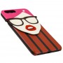 Чехол Glamour для iPhone 7 Plus / 8 Plus со стразами губки очки