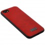 Чехол Sulada для iPhone 7 / 8 Leather красный