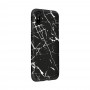 Чехол для Apple iPhone X / Xs Rock Origin Textured marble черный