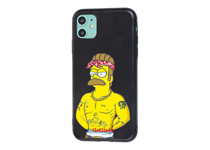 Чехол для iPhone 11 ArtStudio Boys Mood series Симпсоны