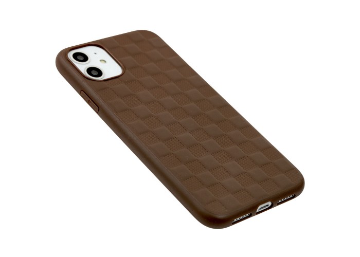 Чехол для iPhone 11 Classic LV коричневый