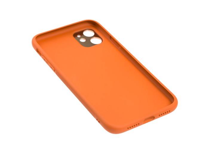 Чехол для iPhone 11 Leather Xshield оранжевый