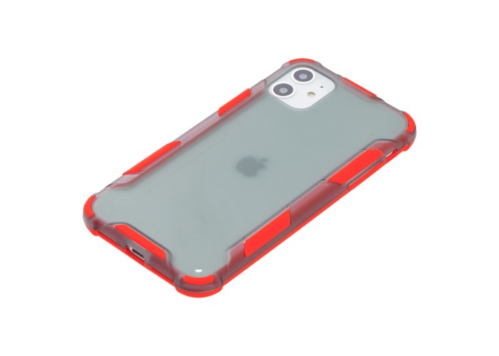 Чехол для iPhone 11 LikGus Armor color красный