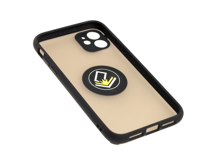 Чехол для iPhone 11 LikGus Edging Ring черный