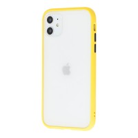 Чехол для iPhone 11 LikGus Maxshield желтый