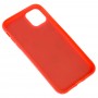 Чехол для iPhone 11 Mickey Mouse leather красный