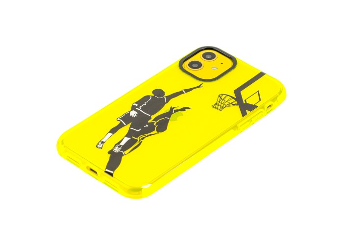 Чехол для iPhone 11 Neon print basketball