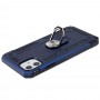 Чехол для iPhone 11 Serge Ring ударопрочный синий