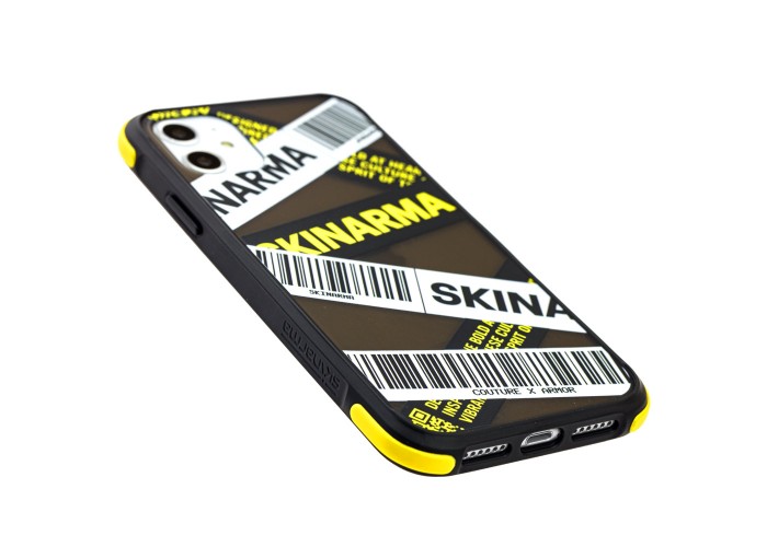 Чехол для iPhone 11 SkinArma case Kakudo series желтый