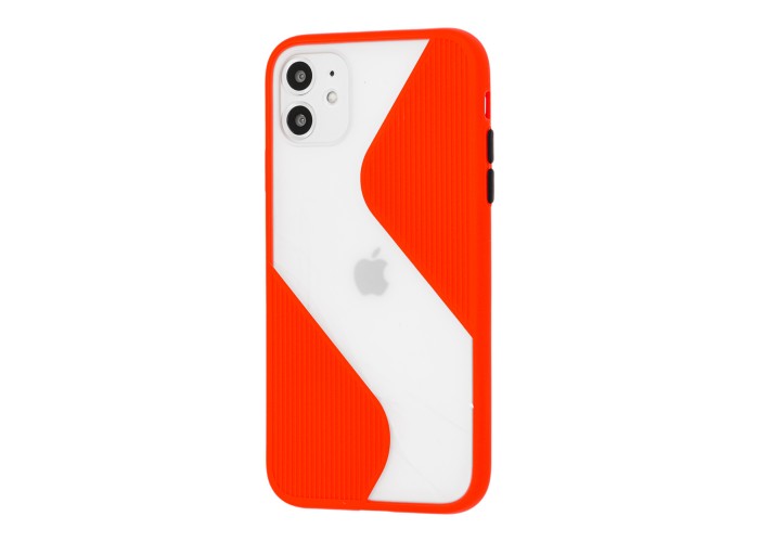 Чехол для iPhone 11 Totu wave красный