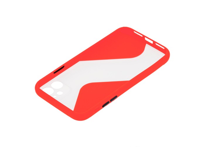 Чехол для iPhone 11 Totu wave красный