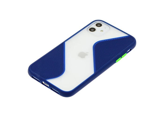 Чехол для iPhone 11 Totu wave синий