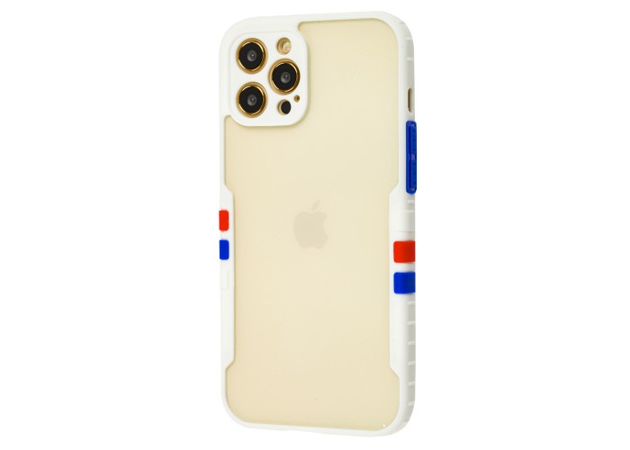 Чехол для iPhone 12 Pro Max Armor clear белый