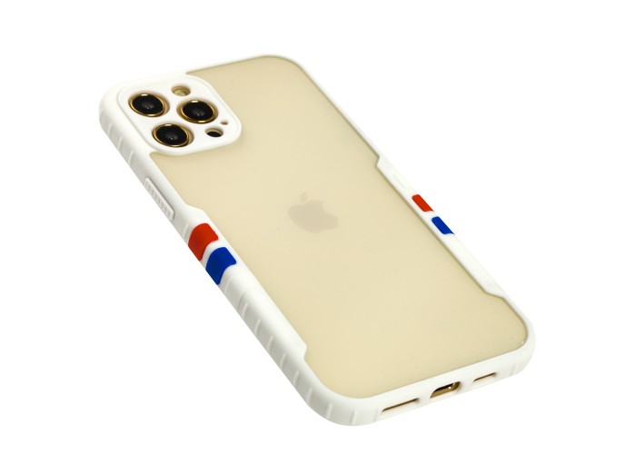 Чехол для iPhone 12 Pro Max Armor clear белый