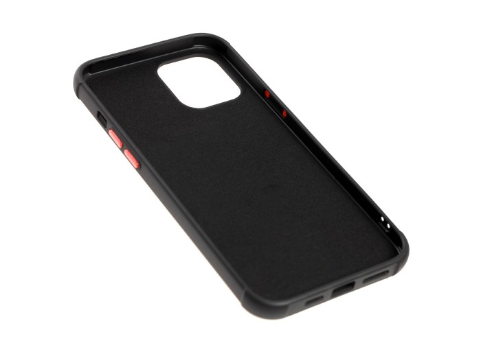 Чехол для iPhone 12 Pro Max Bracket flap черный
