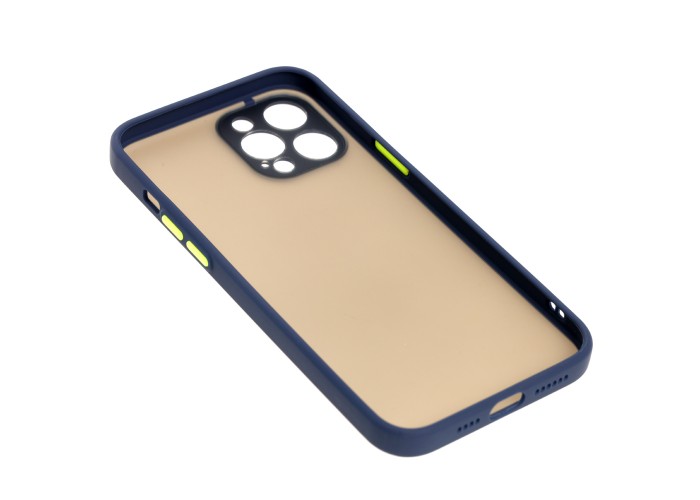 Чехол для iPhone 12 Pro Max LikGus Totu camera protect синий