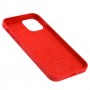 Чехол для iPhone 12 / 12 Pro Full Silicone case красный