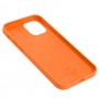 Чехол для iPhone 12 / 12 Pro Full Silicone case kumquat