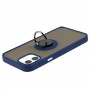Чехол для iPhone 12 / 12 Pro LikGus Edging Ring синий