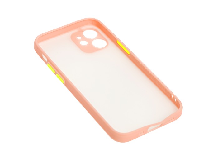 Чехол для iPhone 12 mini LikGus Totu camera protect розовый