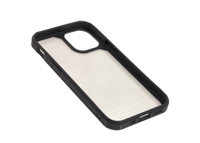 Чехол для iPhone 12 mini Totu Carbon Anti-Fall черный