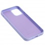 Чехол для iPhone 12 mini Wave Fancy playful dog / light purple