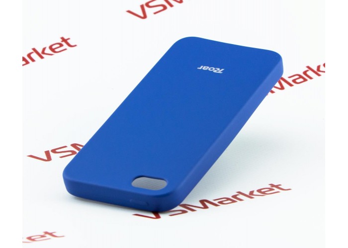 Чехол для iPhone 5 All Day силиконовый синий