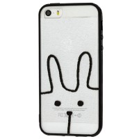 Чехол для iPhone 5 Minimal print "заяц"