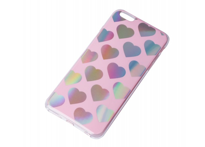 Чехол для iPhone 6 Plus Pearl Heart розовый