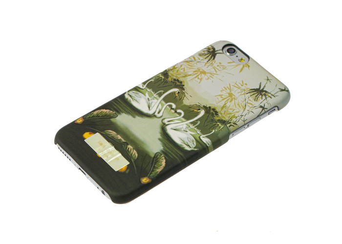 Чехол для iPhone 6 Ted Baker Soft Touch лебеди