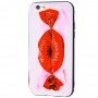 Чехол для iPhone 6 / 6s Girls UV lips