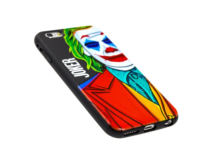 Чехол для iPhone 6 / 6s Joker Scary Face red