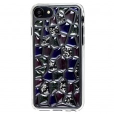 Чехол для iPhone 6 / 7 / 8 Colour stones фиолетовый