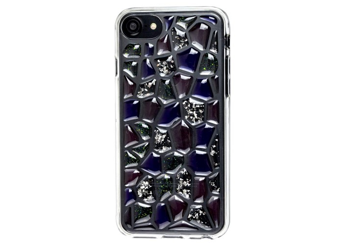 Чехол для iPhone 6 / 7 / 8 Colour stones фиолетовый