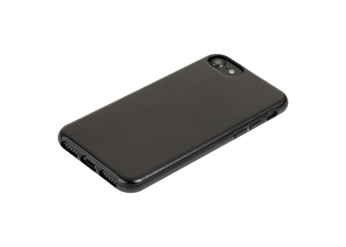 Чехол для iPhone 6 / 7 / 8  эко-кожа черный