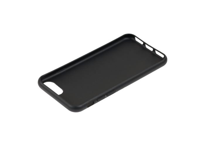 Чехол для iPhone 6 / 7 / 8  эко-кожа черный