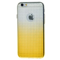 Чехол для iPhone 6 под яблоко градиент желтый