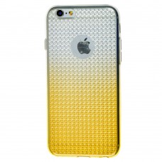 Чехол для iPhone 6 под яблоко градиент желтый