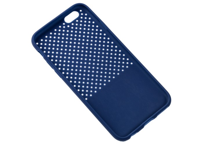 Чехол для iPhone 6 сетка синий