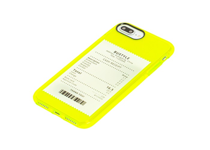 Чехол для iPhone 7 Plus / 8 Plus Acid Yellow bustyle