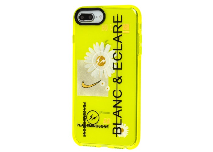 Чехол для iPhone 7 Plus / 8 Plus Neon print blanc