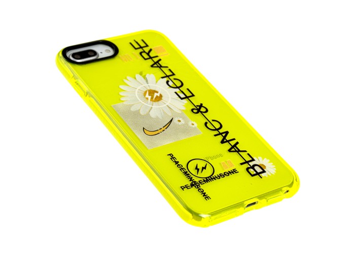 Чехол для iPhone 7 Plus / 8 Plus Neon print blanc
