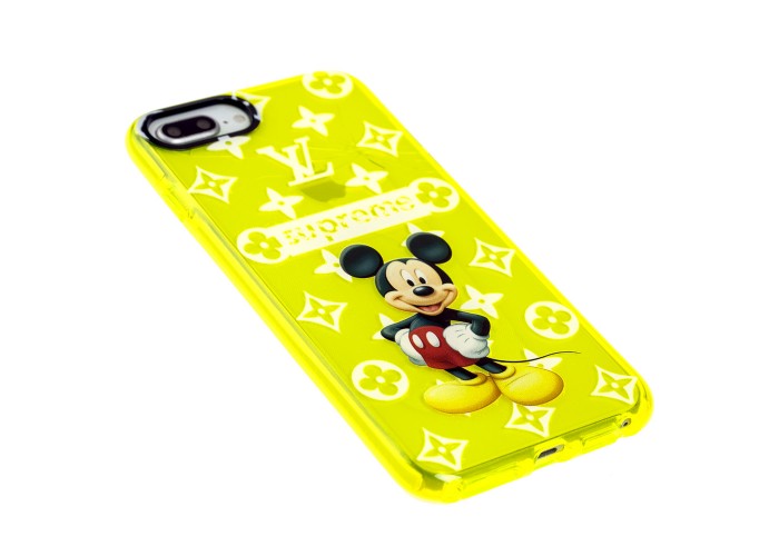 Чехол для iPhone 7 Plus / 8 Plus Neon print Микки Маус supreme