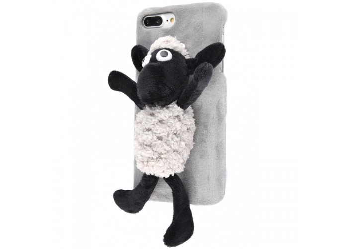 Чехол для iPhone 7 Plus / 8 Plus Soft Lamb ягненок серый