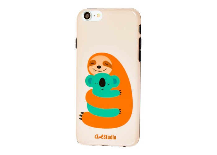 Чехол для iPhone 7 / 8 ArtStudio Little Friends мишки