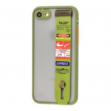 Чехол для iPhone 7 / 8 / SE 20 WristBand air оливковый