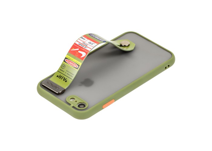 Чехол для iPhone 7 / 8 / SE 20 WristBand air оливковый
