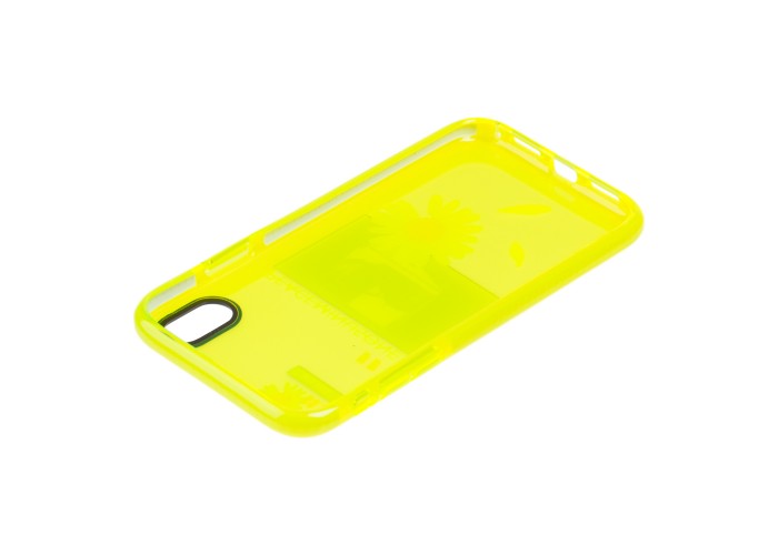 Чехол для iPhone X / Xs Neon print ромашка